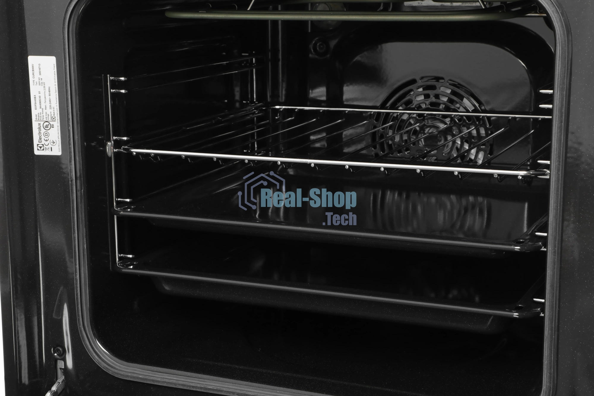 Духовой шкаф встраиваемый Electrolux EOF5H40BX черный/нержавеющая сталь