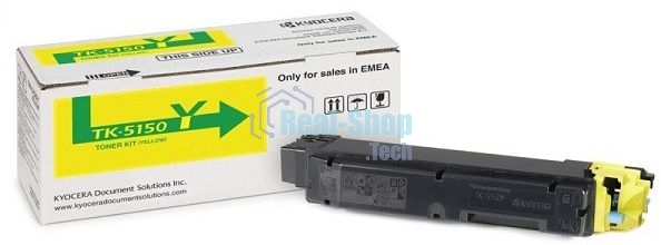 Картридж лазерный Kyocera TK-5150Y (1T02NSANL0) желтый для Kyocera P6035cdn/M6035cidn/M6535cidn 10000 стр.