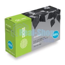 Картридж лазерный Cactus CS-Q5949X черный (6000 стр.) для HP 1320/3390/3392