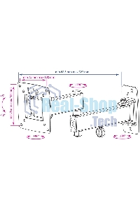 Кронштейн Kromax OPTIMA-104 черный, 10
