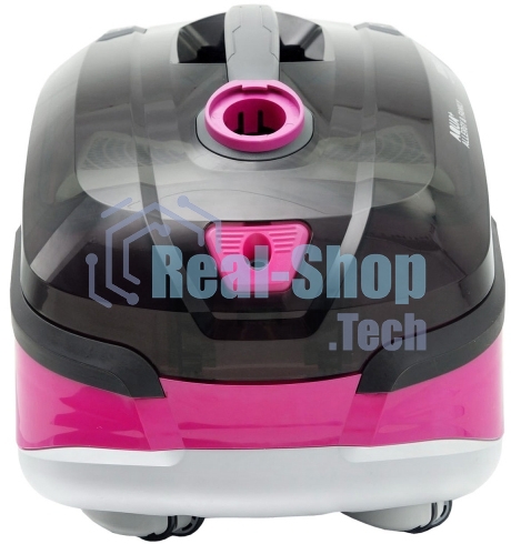 Моющий пылесос Thomas ALLERGY&FAMILY розовый/серый, 325/1700 Вт, уборка влажная/сухая/сбор жидкости, пылесборник мешок/контейнер 6 л