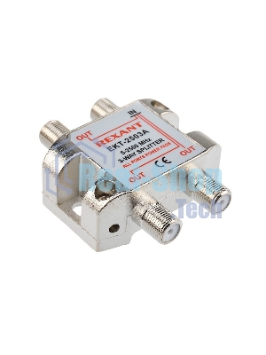 Делитель ТВ Rexant х 3 под F разъем 5-2500 МГц 