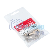 Наконечник силовой медный луженый JG-25-8-7 (ТМЛ) (уп.5шт) EKF jg-25-8-7r