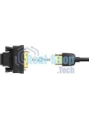 Адаптер-переходник Vention DVI 24+1 M/HDMI 19F
