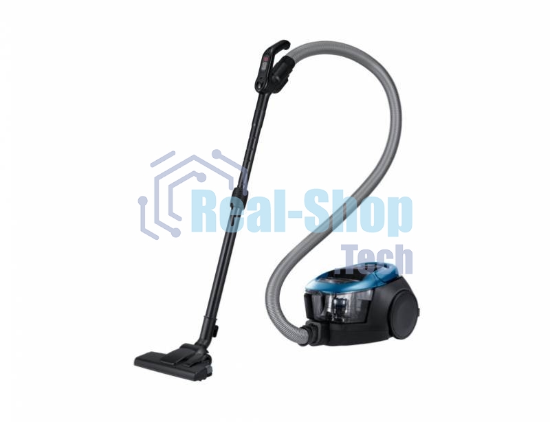 Пылесос Samsung VC18M31A0HU голубой, 380/1800 Вт, уборка сухая, пылесборник контейнер 2 л