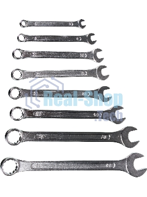 Набор комбинированных ключей 8 шт. 6 - 19
