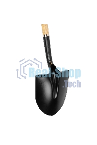 Лопата штыковая амер. типа, 215х285х1500 мм, деревянный лакированный черенок, LUXE Palisad