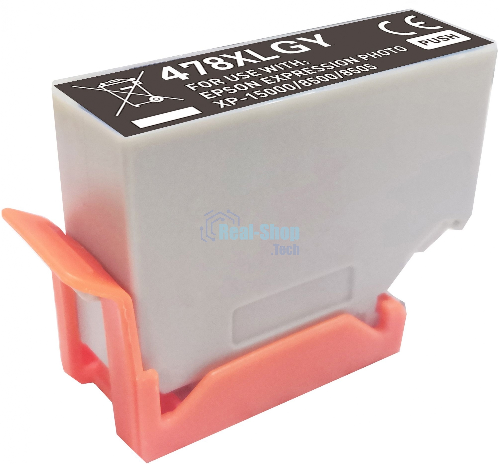 Картридж струйный Cactus CS-EPT04F6 478XL серый (13.2мл) для Epson Expression Photo HD XP-15000