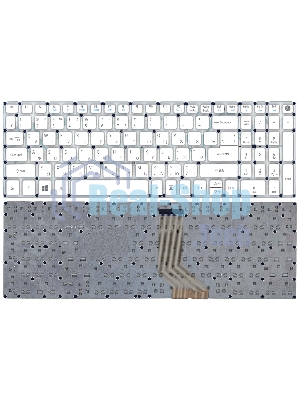 Клавиатура для ноутбука Acer Aspire E5-573/Nitro VN7-572G VN7-592G белая