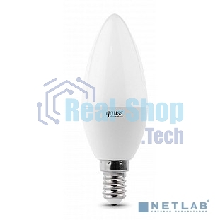 Лампа светодиодная LED Gauss 10Вт E14 220В 2700К Elementary свеча 33110
