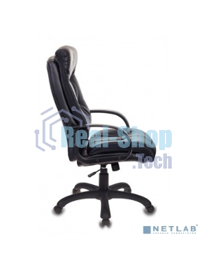 Кресло Бюрократ CH-824B/LBLACK черный, экокожа