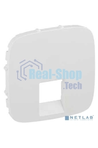 Лицевая панель для одиночных телефонных/информационных розеток. Valena ALLURE. Белая Valena ALLURE.