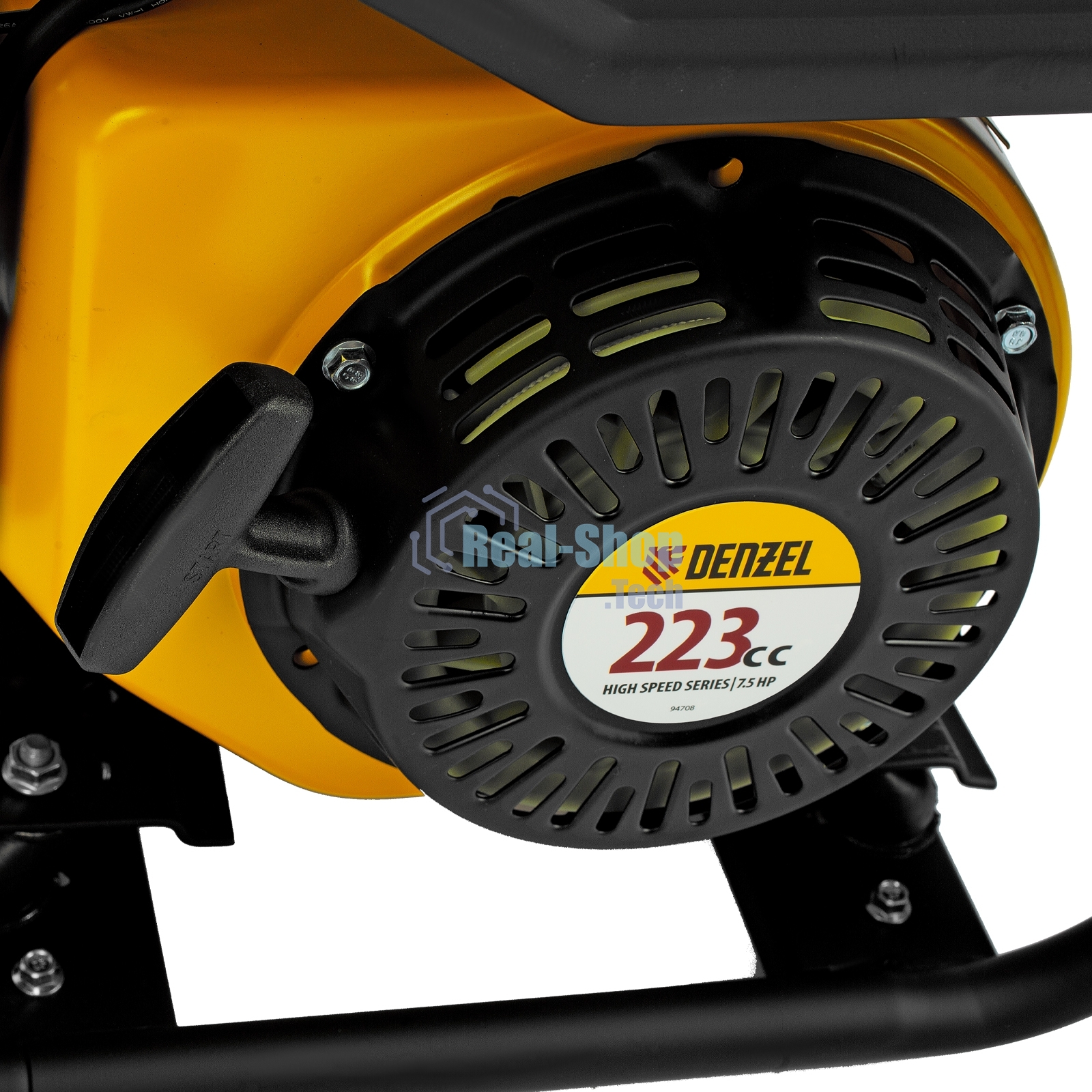 Генератор инверторный Denzel GK-3800iF, 3,8 кВт, 230 В, ручной старт