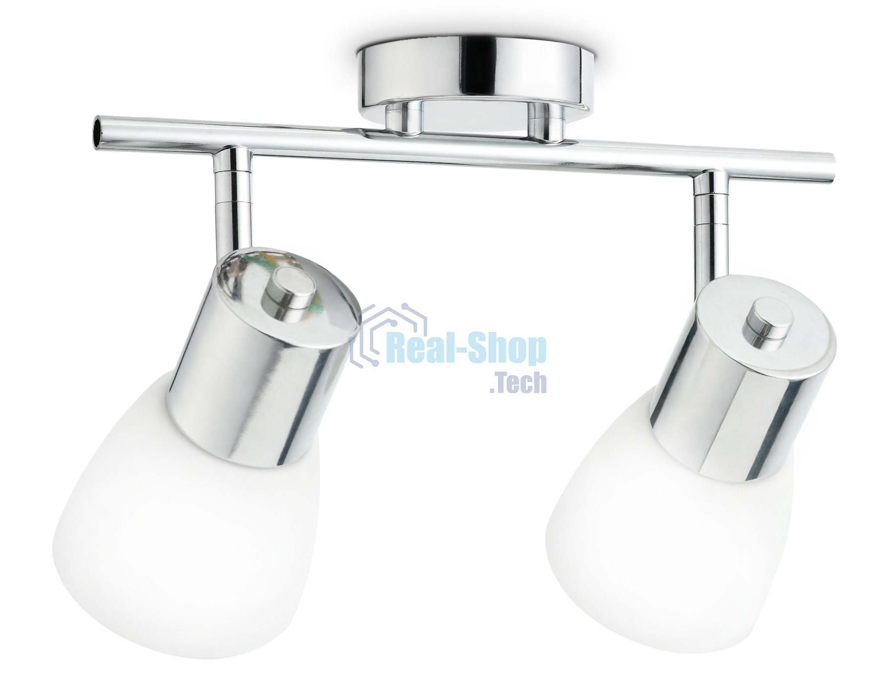 Светильник Ambrella light TR3963/2 CH/FR хром/белый матовый E27*2 max 40W 200*105*200