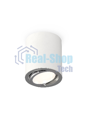 Светильник Ambrella Light XS7421002 SWH/PSL белый песок/серебро полированное MR16 GU5.3 (C7421, N7003)