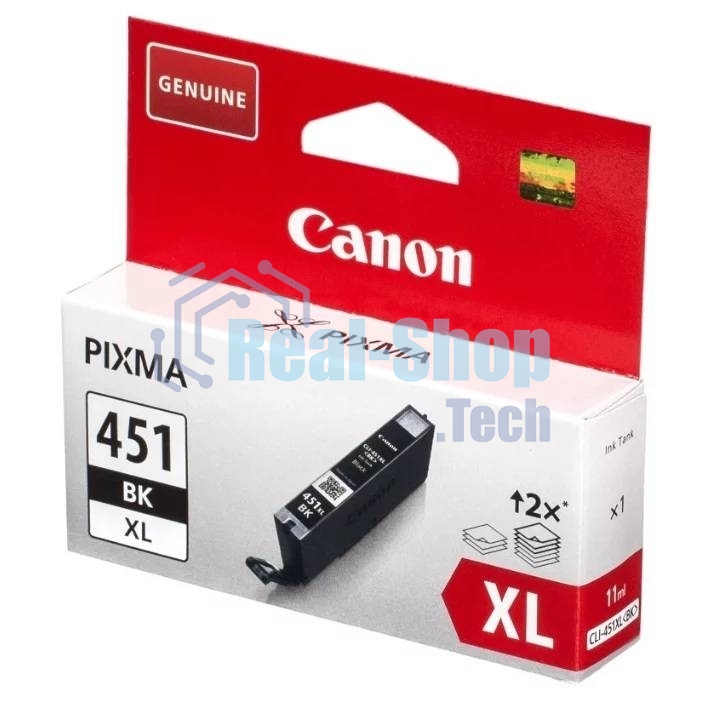 Картридж струйный CLI-451XLBK (6472B001) для Canon PIXMA iP7240, MG5440, 6340, Черный, 4425стр.