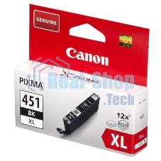 Картридж струйный CLI-451XLBK (6472B001) для Canon PIXMA iP7240, MG5440, 6340, Черный, 4425стр.