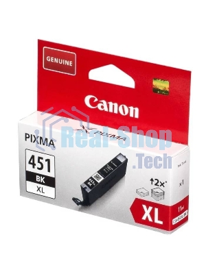 Картридж струйный CLI-451XLBK (6472B001) для Canon PIXMA iP7240, MG5440, 6340, Черный, 4425стр.