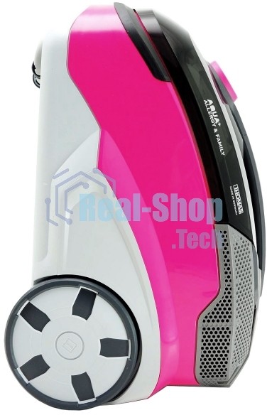 Моющий пылесос Thomas ALLERGY&FAMILY розовый/серый, 325/1700 Вт, уборка влажная/сухая/сбор жидкости, пылесборник мешок/контейнер 6 л