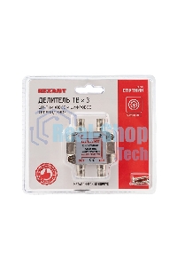 Делитель ТВ Rexant х 3 под F разъем 5-2500 МГц 