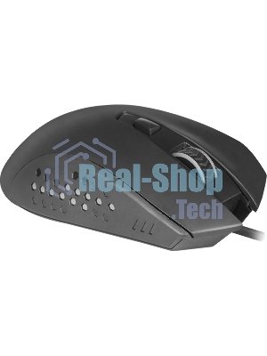 Мышь проводная Redragon Gainer черный, 3200 dpi, USB, кнопки - 6