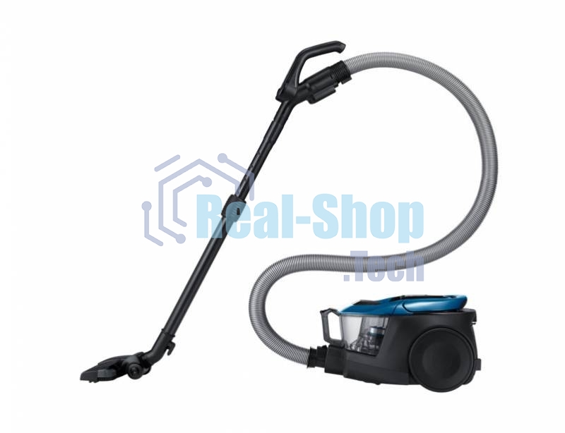 Пылесос Samsung VC18M31A0HU голубой, 380/1800 Вт, уборка сухая, пылесборник контейнер 2 л