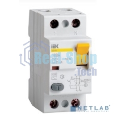 Выключатель дифференциального тока (УЗО) 2п 32А 30мА тип AC ВД1-63 ИЭК MDV10-2-032-030