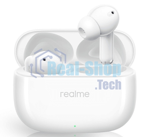Наушники TWS Realme Buds T310 белый, внутриканальные, Bluetooth, активное шумоподавление, до 9 ч