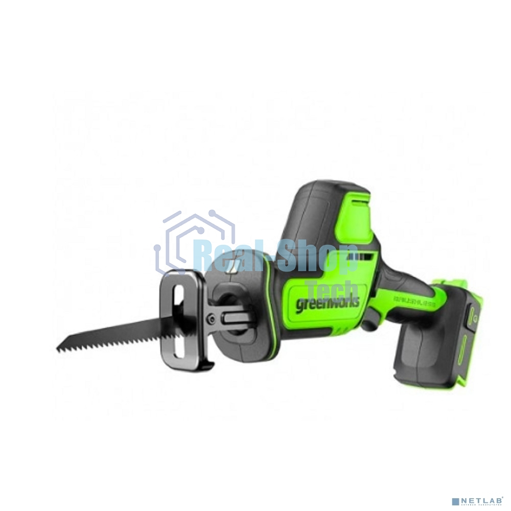 Пила сабельная аккумуляторная GreenWorks GPT-CRS-25, 24V, бесщеточная, без АКБ и ЗУ (1200507)