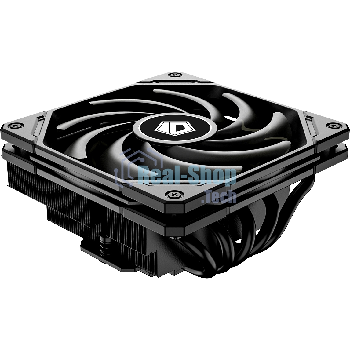 Кулер ID-COOLING IS-55 черный 120мм алюминий+медь 2000rpm 31.5db 4-pin 125W 55мм