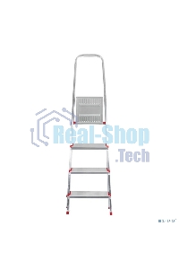 Стремянка алюминиевая 4 ступеньки Rexant