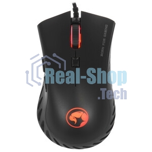 Мышь MARVO G950 Black USB Мышь игровая проводная оптическая, 4000dpi, Сенсор Avago A3050, 7 кнопок, RGB подсветка, Программируемые кнопки, Сменные боковины, USB, Кабель 1,8 м