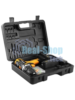 Дрель-шуруповерт Deko Banger 20V ONE+, 20 В, 1,5 Ач, 42 Нм, щеточный