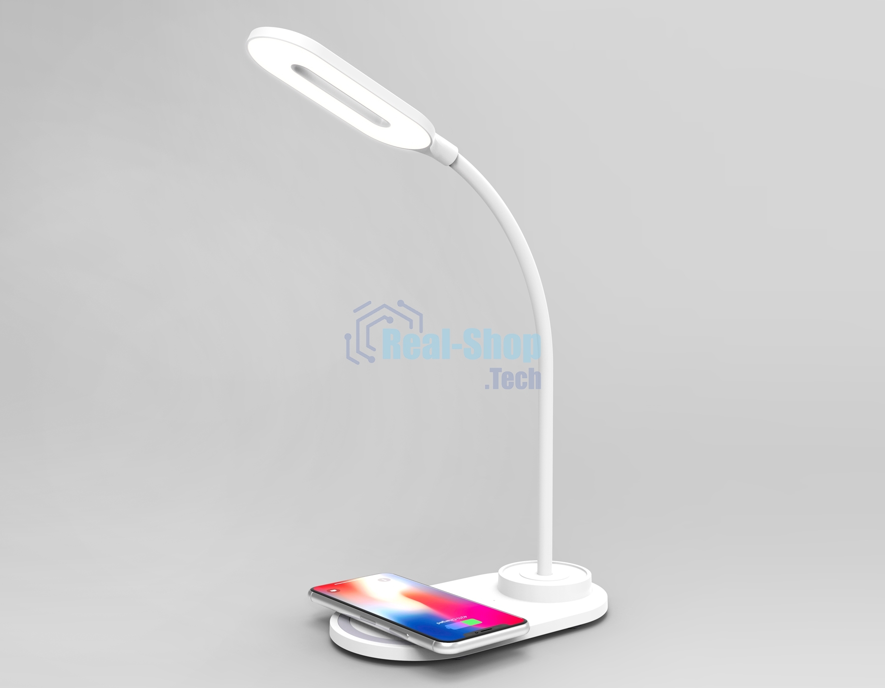 Светодиодная настольная лампа Ambrella light DE588 WH белый LED 3000-6400K 3W