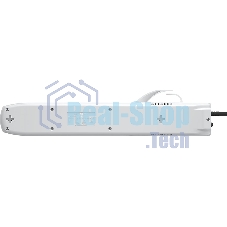 Сетевой фильтр Pilot PRO USB 3 м, 6 розеток, серый, коробка
