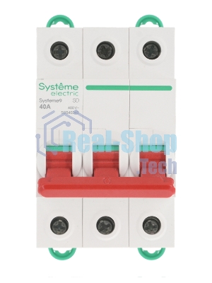 Выключатель нагрузки 3П 40A 400В Systeme9 Systeme Electric (кратно 1)
