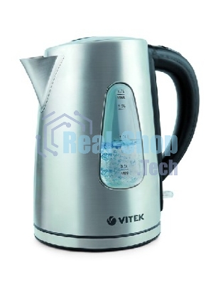 Чайник электрический Vitek VT-7007 ST (нержавеющая сталь, 1.7 л, 2200 Вт)