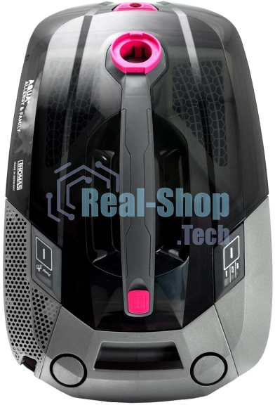 Моющий пылесос Thomas ALLERGY&FAMILY розовый/серый, 325/1700 Вт, уборка влажная/сухая/сбор жидкости, пылесборник мешок/контейнер 6 л