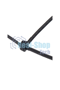 Хомут-стяжкa нейлоновая с тройным замком Rexant 200x7,5 мм, черная, упаковка 100 шт.