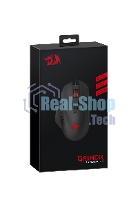 Мышь проводная Redragon Gainer черный, 3200 dpi, USB, кнопки - 6