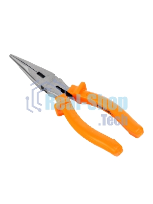 Длинногубцы Sparta Classic, 200 мм, прямые шлифованные, пластмассовые рукоятки