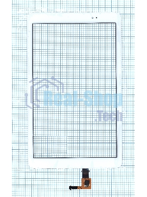 Сенсорное стекло (тачскрин) для Huawei MediaPad T1 10 белое