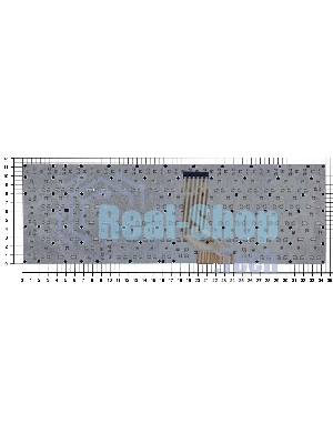 Клавиатура для ноутбука Acer Aspire E5-573/Nitro VN7-572G VN7-592G белая