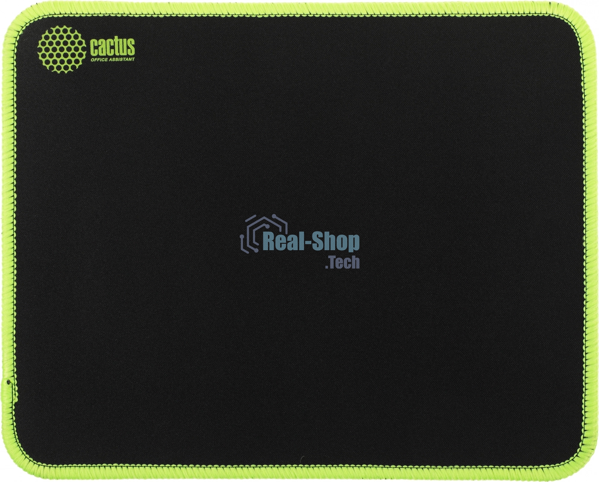 Коврик для мыши Cactus черный 250x200x3мм (CS-MPC-D01S)