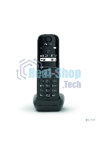 Дополнительная трубка Dect Gigaset AS690HX черный для AS690