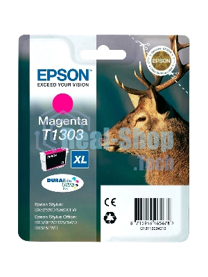 Картридж струйный Epson C13T13034012 пурпурный для Epson SX525WD/SX535WD/B42WD/BX320FW/BX625FWD/BX63
