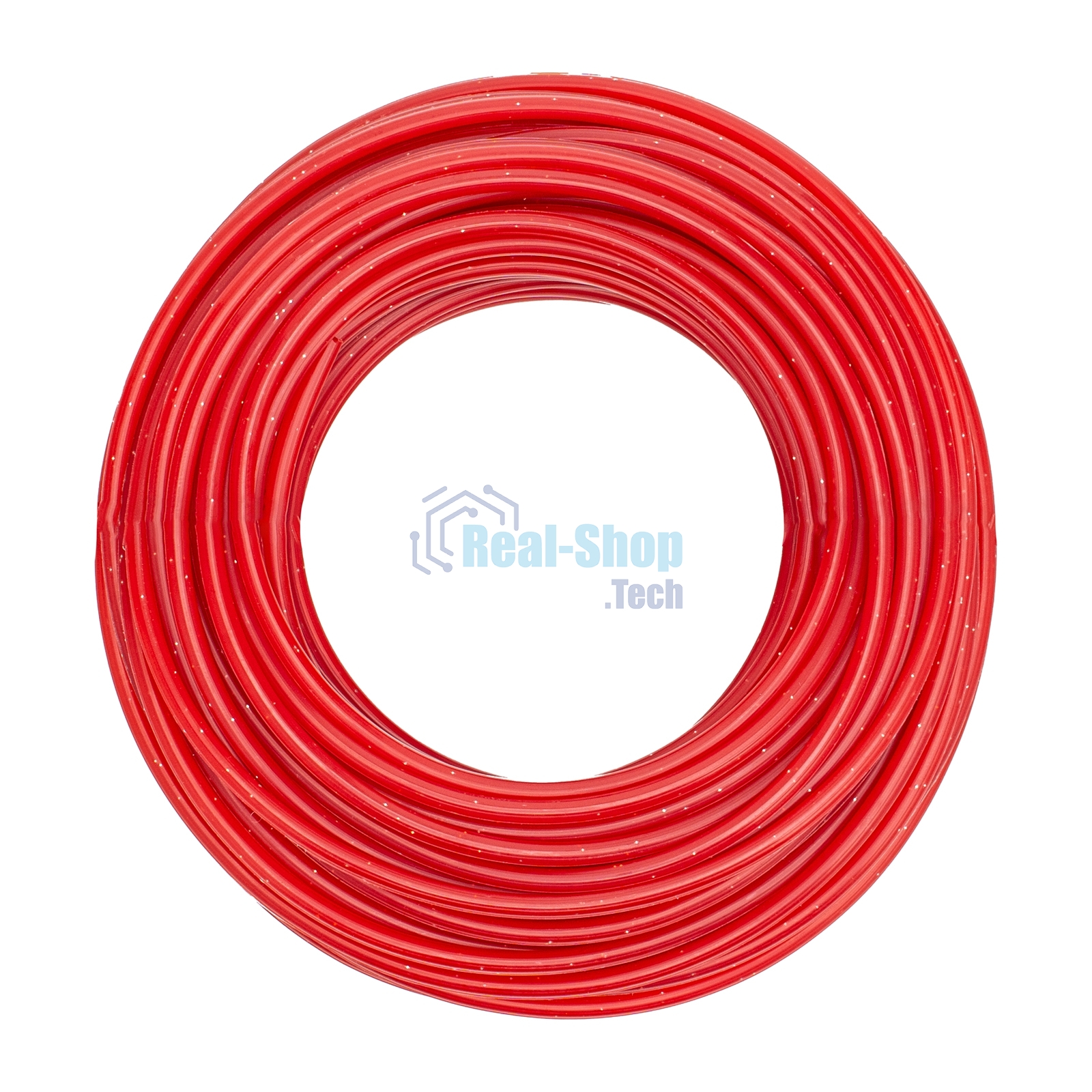 Леска для триммера MTX армированная алюминием круглая 2,4 мм х 15 м