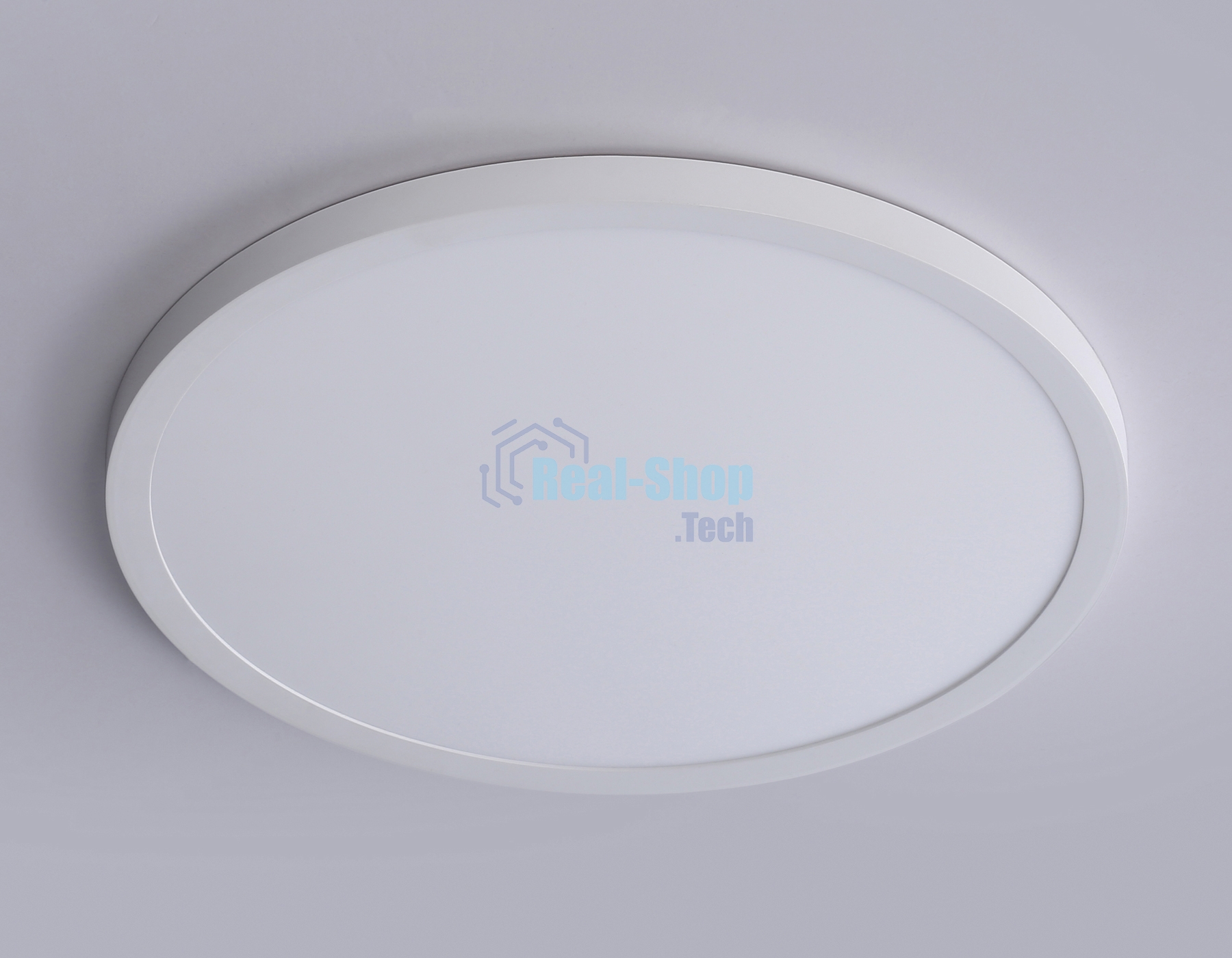 Светильник светодиодный ультратонкий Ambrella light FZ1955 WH белый IP54 26W 5000K D370*15 (Без ПДУ)