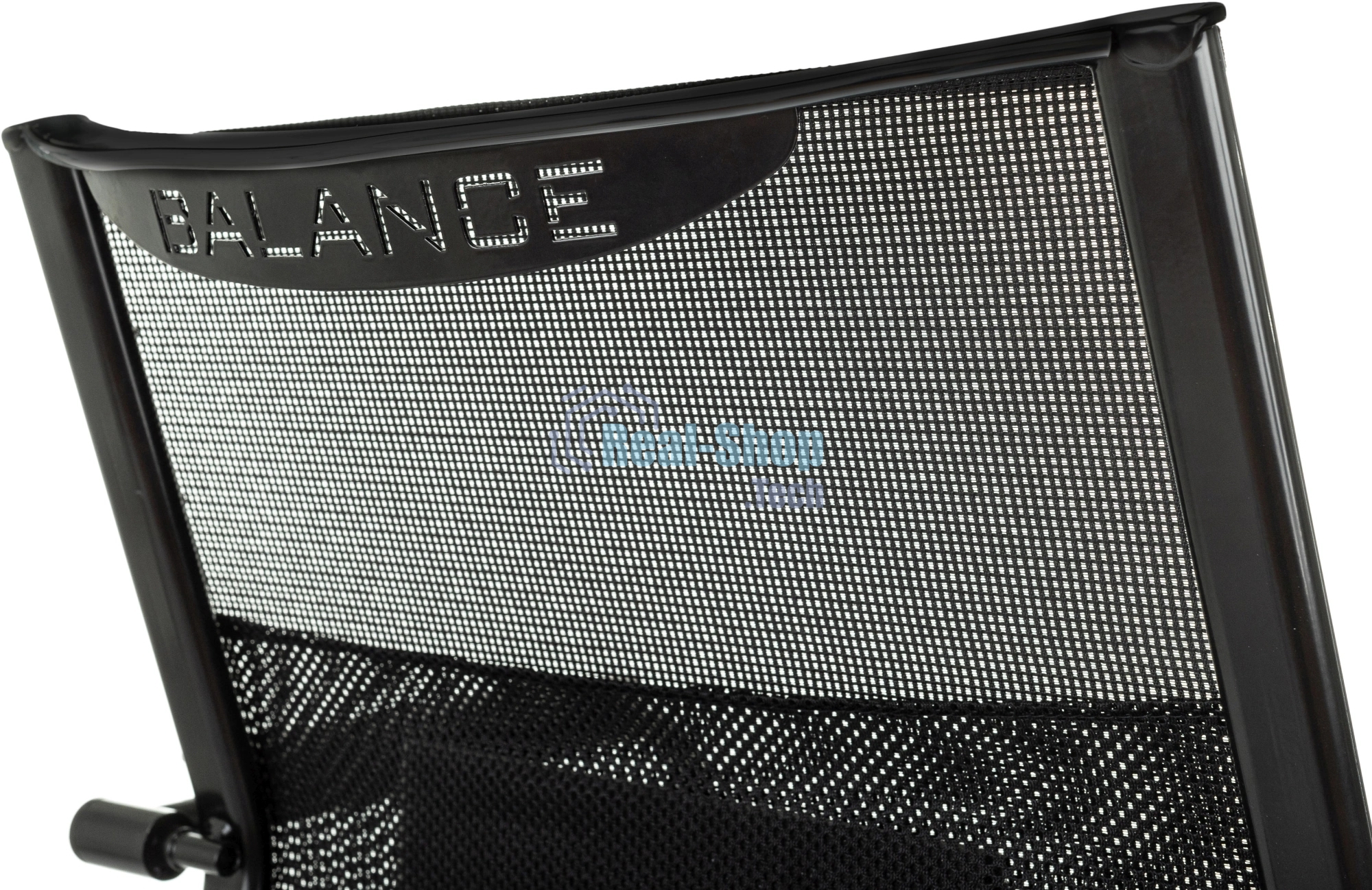 Кресло офисное Бюрократ CH Balance-Low черный Elastic-102 TW-11 сетка/ткань, низк. спин. крестов. металл черный