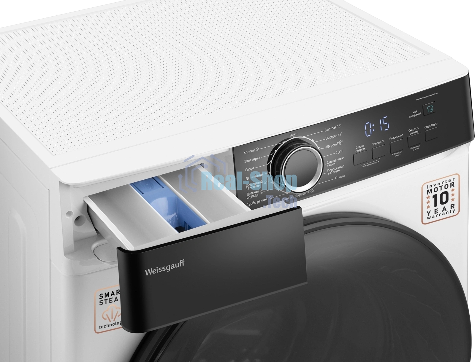 Стиральная машина Weissgauff WM 4427 Inverter Steam